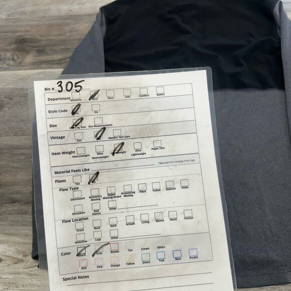 Nike Golf Dri Fit Gray Black Mens L Swoosh Logo Quarter Zip Shirt Performance - Picture 8 of 10